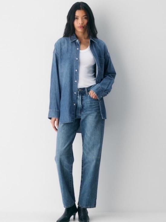 Aritzia Tops - Aritzia Denim Forum The '80s Comfy Denim Shirt